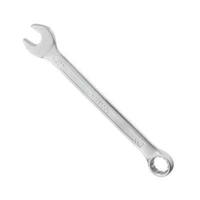 Ключ комбінований 12мм Cr-V, покриття сатин-хром; DIN3113, STORM Intertool XT-1012