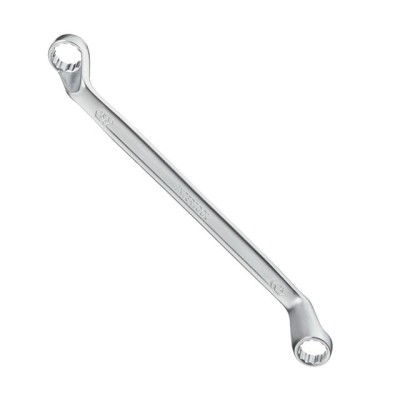 Ключ накидний 14-15мм Cr-V, покриття сатин-хром; DIN838 STORM Intertool XT-1214