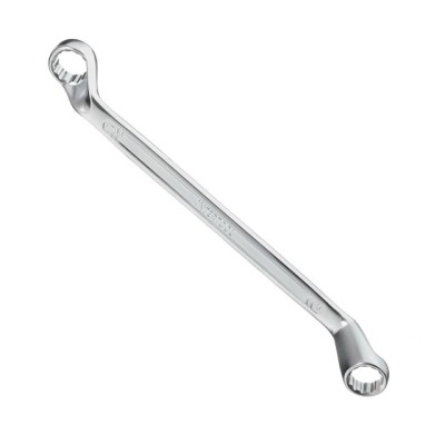 Ключ накидний 16-17мм Cr-V, покриття сатин-хром; DIN838 STORM Intertool XT-1216