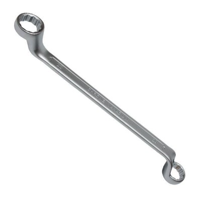 Ключ накидний 18-19мм Cr-V, покриття сатин-хром; DIN838 STORM Intertool XT-1218