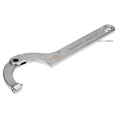 Ключ радиусный шарнирный YATO 80-120 мм 340 мм YT-01678