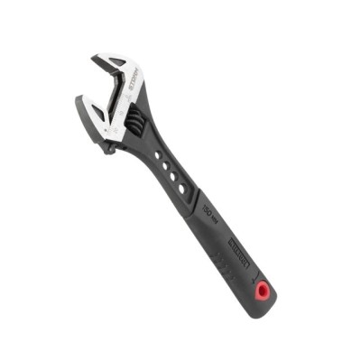 Ключ розвідний 150мм кований, рукоятка TPR, HRC 40~50, Cr-V STORM Intertool XT-0070