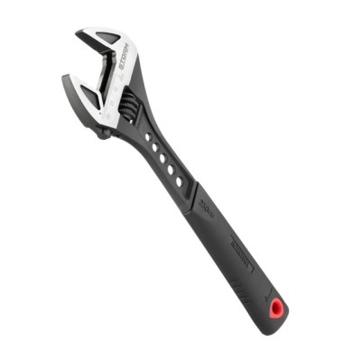 Ключ розвідний 250мм кований, рукоятка TPR, HRC 40~50, Cr-V STORM Intertool XT-0080