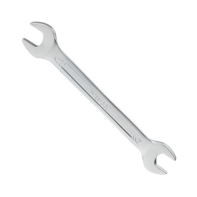 Ключ ріжковий 18-19мм Cr-V, покриття сатин-хром; DIN3110 STORM Intertool XT-1118