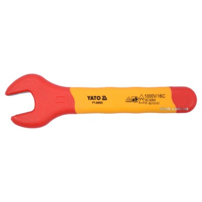 Ключ рожковый диэлектрический YATO М11 мм VDE до 1000 В YT-20955
