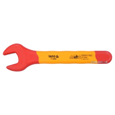 Ключ рожковый диэлектрический YATO М14 мм VDE до 1000 В YT-20958