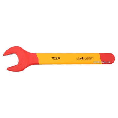 Ключ рожковый диэлектрический YATO М30 мм VDE до 1000 В YT-20968