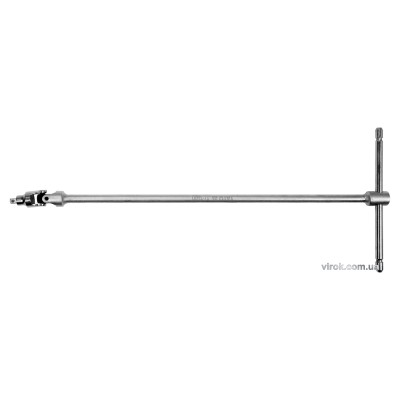 Ключ Т-образный с карданом YATO до торцевых головок 1/4" 180 х 450 мм YT-15291