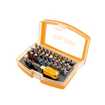 Комплект 1/4" бит 32 предмета Tolsen 20370 Комплект 1/4" бит 32 предмета Tolsen 20370
