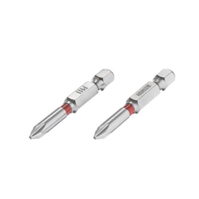 Комплект викруткових насадок PH1 1/4"*50мм, S2, уп. 2шт., STORM Intertool VT-0211