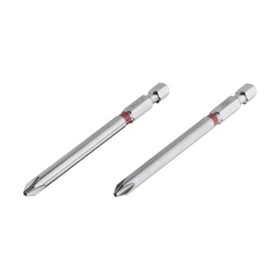 Комплект викруткових насадок PH2 1/4"*90мм, S2, уп. 2шт., STORM Intertool VT-0224