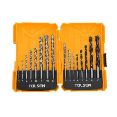 Комплект сверл 16 шт Tolsen 75628 Комплект сверл 16 шт Tolsen 75628