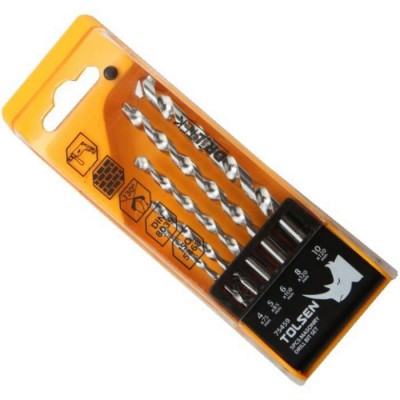 Комплект сверл по кирпичу 5 шт Tolsen 75459