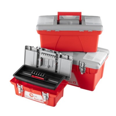 Набір ящиків для інструментів з метал. замком 3шт (BX-0513 13"/BX-0516 16"/BX-0518 18") Intertool BX-0503