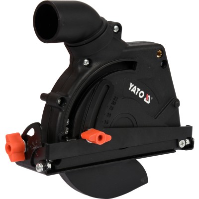 Кожух пылезащитный YATO к КШМ на диск ?125 мм, глубина реза 32 мм, диапазон 28-36 мм YT-82986