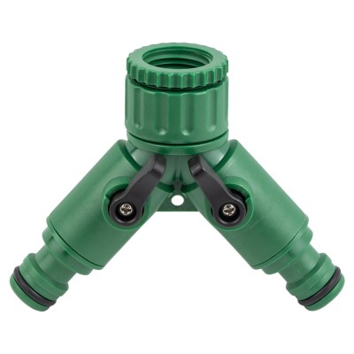 Кран распределительный с адаптерами 1/2" 2-а выхода в/р 1/2"×3/4" GRAD 5016885