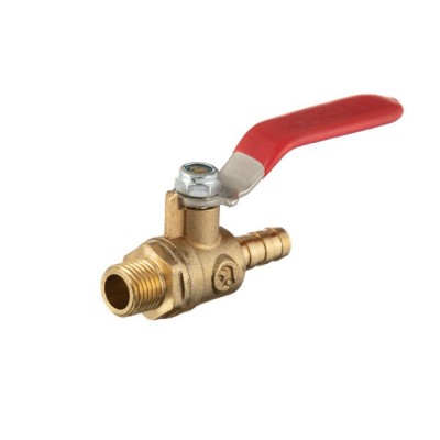 Кран кульовий повітряний, латунь, зовнішнє різьблення 1/4" на шланг 10мм, STORM Intertool PT-1890