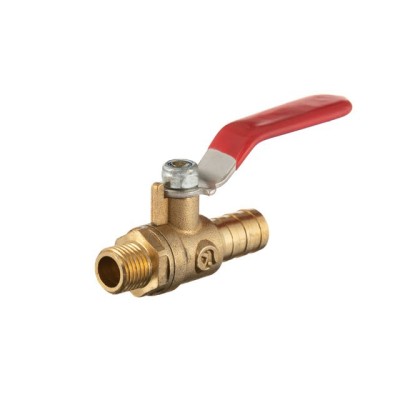 Кран кульовий повітряний, латунь, зовнішнє різьблення 1/4" на шланг 12мм, STORM Intertool PT-1892