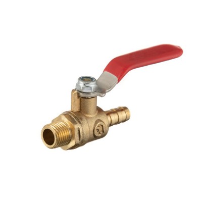 Кран кульовий повітряний, латунь, зовнішнє різьблення 1/4" на шланг 8мм, STORM Intertool PT-1888