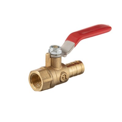 Кран кульовий повітряний, латунь, внутрішнє різьблення 1/4" на шланг 12мм, STORM [PT-1891] Написати відгук Intertool PT-1891