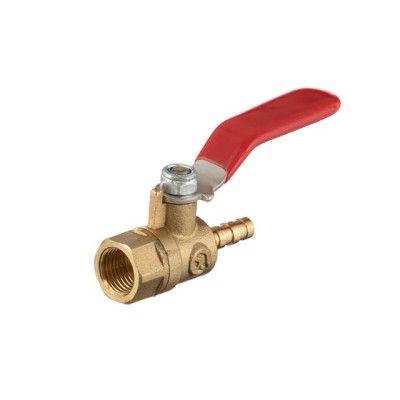 Кран кульовий повітряний, латунь, внутрішнє різьблення 1/4" на шланг 6мм, STORM [PT-1885] Написати відгук Intertool PT-1885