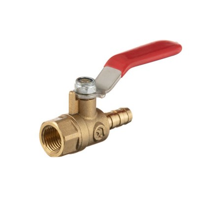 Кран кульовий повітряний, латунь, внутрішнє різьблення 1/4" на шланг 8мм, STORM [PT-1887] Написати відгук Intertool PT-1887