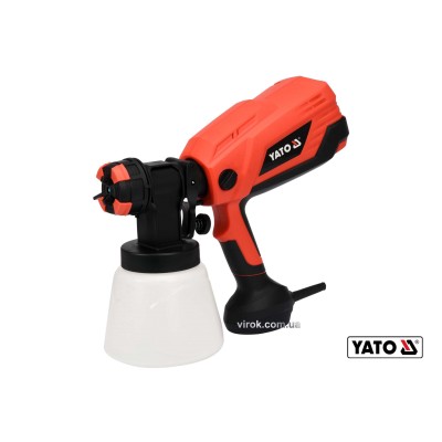 Фарборозпилювач YATO 600 Вт 1 л сопло ?2.6 мм YT-82553