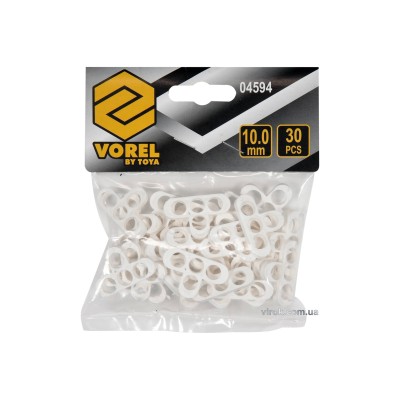 Крестики для плитки и клинкера T-образные VOREL 10 мм 30 шт 04594