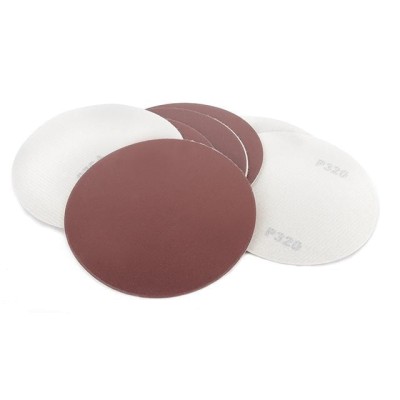 Круг наждачный самоклеющийся 125мм, бумага класс E, плотность 220 г/м2, К320, уп. 10ед Intertool BT-0567