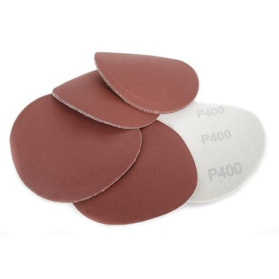 Круг наждачный самоклеющийся 125мм, бумага класс С, плотность 120 г/м2, К400, уп. 10ед Intertool BT-0540