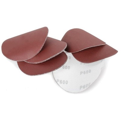 Круг наждачный самоклеющийся 125мм, бумага класс С, плотность 120 г/м2, К600, уп. 10ед Intertool BT-0560