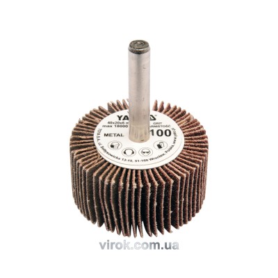Коло шліфувальне пелюсткове для дриля YATO 40 х 20 х 6 мм К150 YT-83356