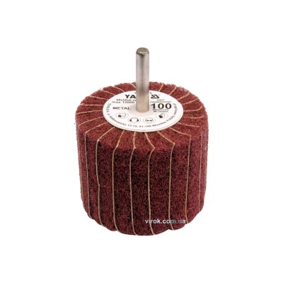 Круг шлифовальный лепестковый для дрели YATO 60 х 50 х 6 мм К150 YT-83396