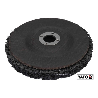 Круг зачистной нейлоновый до УШМ YATO ?125 мм 12500 об/мин М14 YT-47820