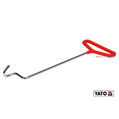 Гачок для монтажу гумових підвісок вихлопної системи YATO ?6 x 300 мм YT-06390