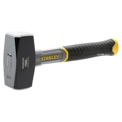 Кувалда мини STANLEY "Fiberglass" с двухкомпонентной ручкой 280 мм 1.5 кг STHT0-54128
