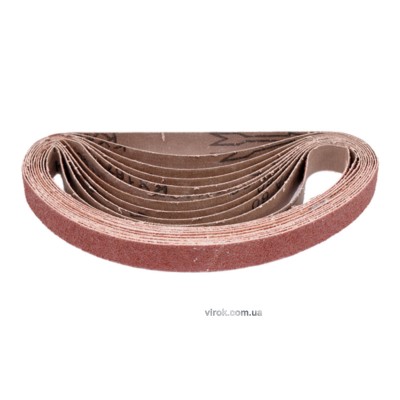 Стрічка шліфувальна YATO 20 х 520 мм P80 до пневмошліфмашини YT-09742 10 шт YT-09748