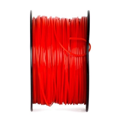 Леска для триммеров и бензокос звезда 2.0 мм, бухта 245м, красная Intertool DT-2271