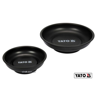 Магнитные миски YATO ?150/108 мм 2 шт YT-08302