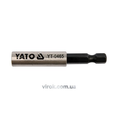 Магнітний тримач для викруткових насадок YATO 1/4" 60 мм YT-0465
