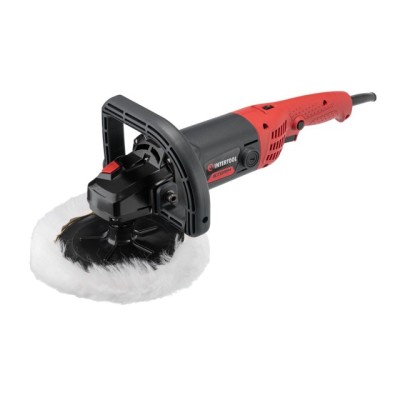 Машина полірувальна 1400Вт, 800-3200об/хв, 180мм Intertool WT-1800