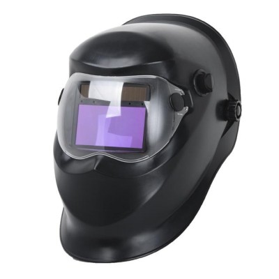 Маска зварювальника "Хамелеон", клас світлофільтру 1/1/1/2, 4 сенсори, DIN5-13, 1/25000с, див. вікно 98х53мм, РР Intertool SP-0064