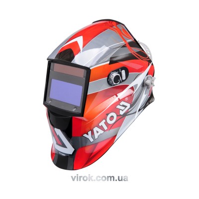 Маска сварщика YATO защитная с саморегулируемым фильтром YT-73921