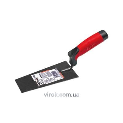 Кельма трапецієподібна з нержавіючої сталі YATO 165 х 80 х 55 мм YT-5240