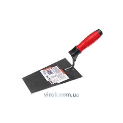 Кельма трапецієподібна з нержавіючої сталі YATO 180 х 120 х 80 мм YT-5237