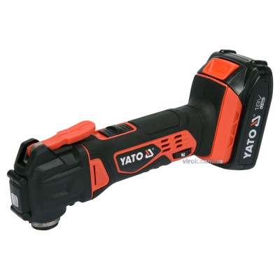 Багатофункціональний інструмент акумуляторний YATO Li-Ion 18 В 2 Ач 18000 об/хв YT-82818