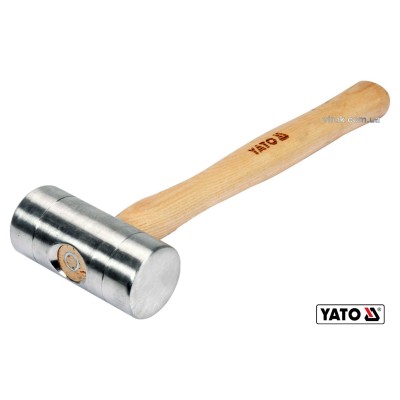 Молоток алюминиевый YATO ?50 x 320 мм 580 г YT-45282
