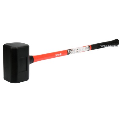 Молоток безынерционный YATO со стекловолоконной ручкой 800 мм 5.5 кг YT-46273