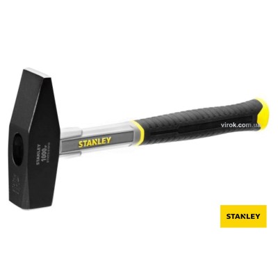 Молоток слесарный STANLEY "Fiberglass" со стекловолоконной ручкой 1000 г STHT0-51910