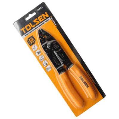 Мультифункциональный съемник изоляции и клеммник ПРОФИ Tolsen 38052